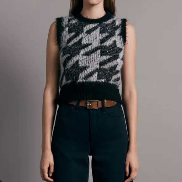 Rag & Bone Edith wool blend sweater vest - Picture 1 of 10